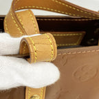 Louis Vuitton Handbag Vernis Reade PM Blanc — view 7