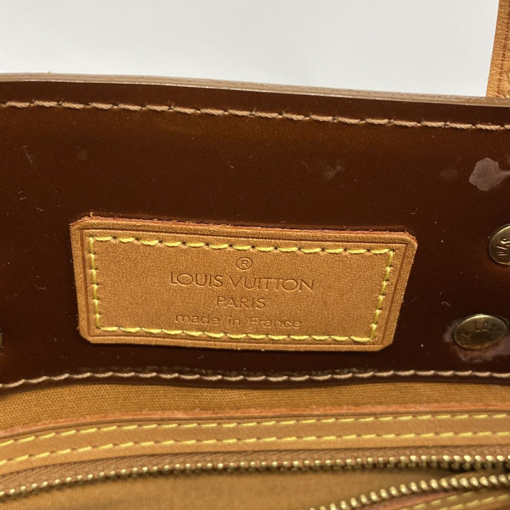 Louis Vuitton Handbag Vernis Reade PM Blanc — view 5
