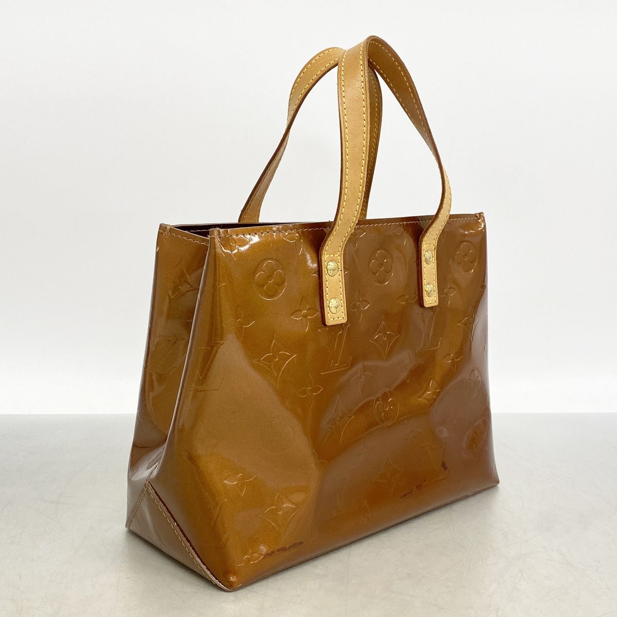 Louis Vuitton Handbag Vernis Reade PM Blanc — view 2