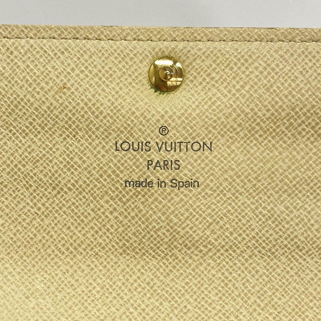 Louis Vuitton Wallet Damier Azur Portefeuille Sarah White — view 4