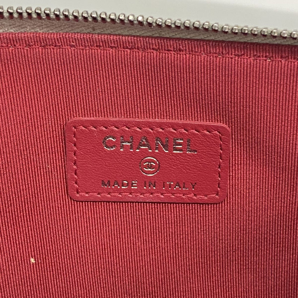 Chanel Clutch Gabrielle de Chanel Leather Silver Gold — view 5