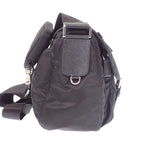 Prada Re-Nylon Shoulder Bag Nylon Black Silver — view 5