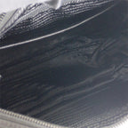 Prada Re-Nylon Shoulder Bag Nylon Black Silver — view 8