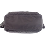 Prada Re-Nylon Shoulder Bag Nylon Black Silver — view 6