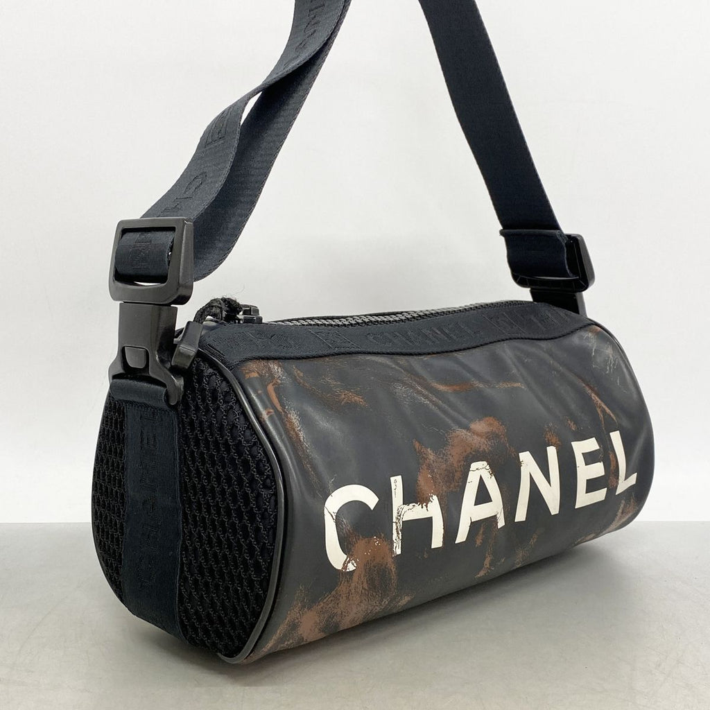 Chanel Shoulder Bag Sports Rubber Black — view 2