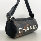 Chanel Shoulder Bag Sports Rubber Black — view 2