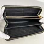 Louis Vuitton Wallet Monogram Empreinte Bicolor Zippy Black Beige — view 3