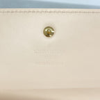 Louis Vuitton Trifold Wallet Vernis Porte Tresor International Marshmallow Pink — view 4