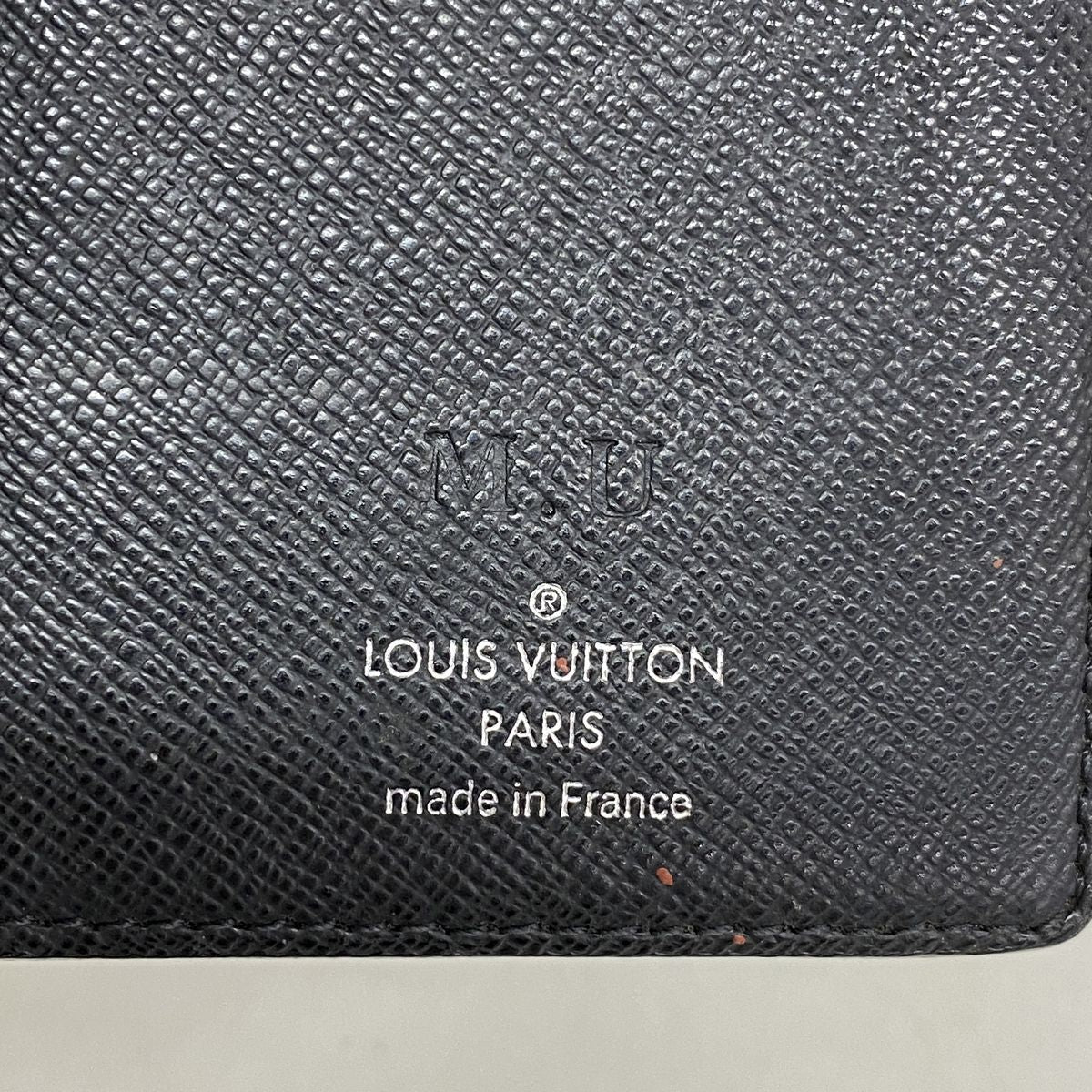Louis Vuitton Wallet Damier Graphite Portefeuille Brazza Black Gray Vintage — view 4
