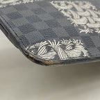 Louis Vuitton Clutch Damier Graphite Pochette Jules GM Black Gray Christopher — view 6