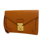 Louis Vuitton Clutch Epi Pochette Series Dragonne Cipango Gold