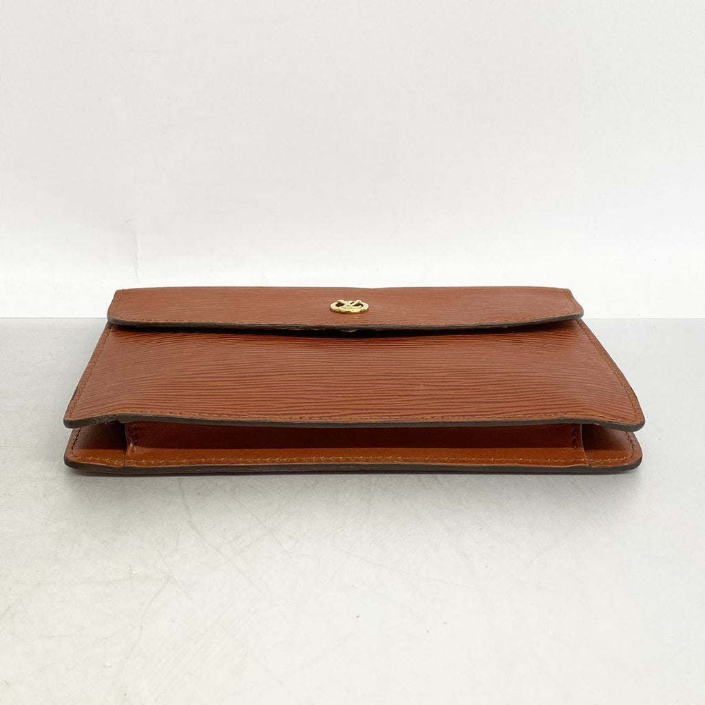 Louis Vuitton Clutch Epi Montaigne Kenya Brown — view 3