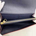 Louis Vuitton Wallet Monogram Empreinte Portefeuille Sarah Marine Rouge — view 3