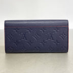 Louis Vuitton Wallet Monogram Empreinte Portefeuille Sarah Marine Rouge — view 7