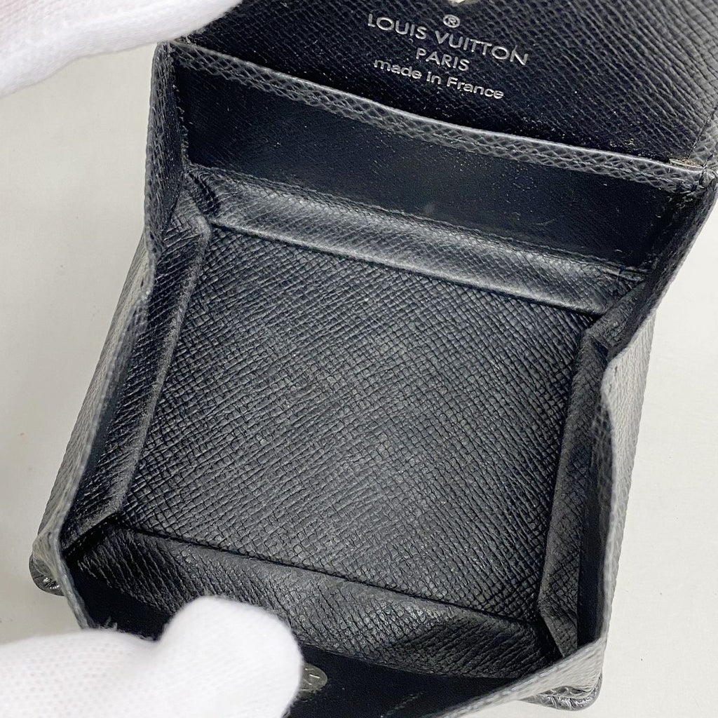 Louis Vuitton Coin Purse Taiga Portefeuille Monnaie Boite Ardoise — view 3