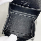Louis Vuitton Coin Purse Taiga Portefeuille Monnaie Boite Ardoise — view 3