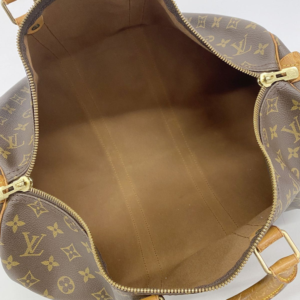 Louis Vuitton Boston Bag Monogram Keepall 45 Brown — view 4