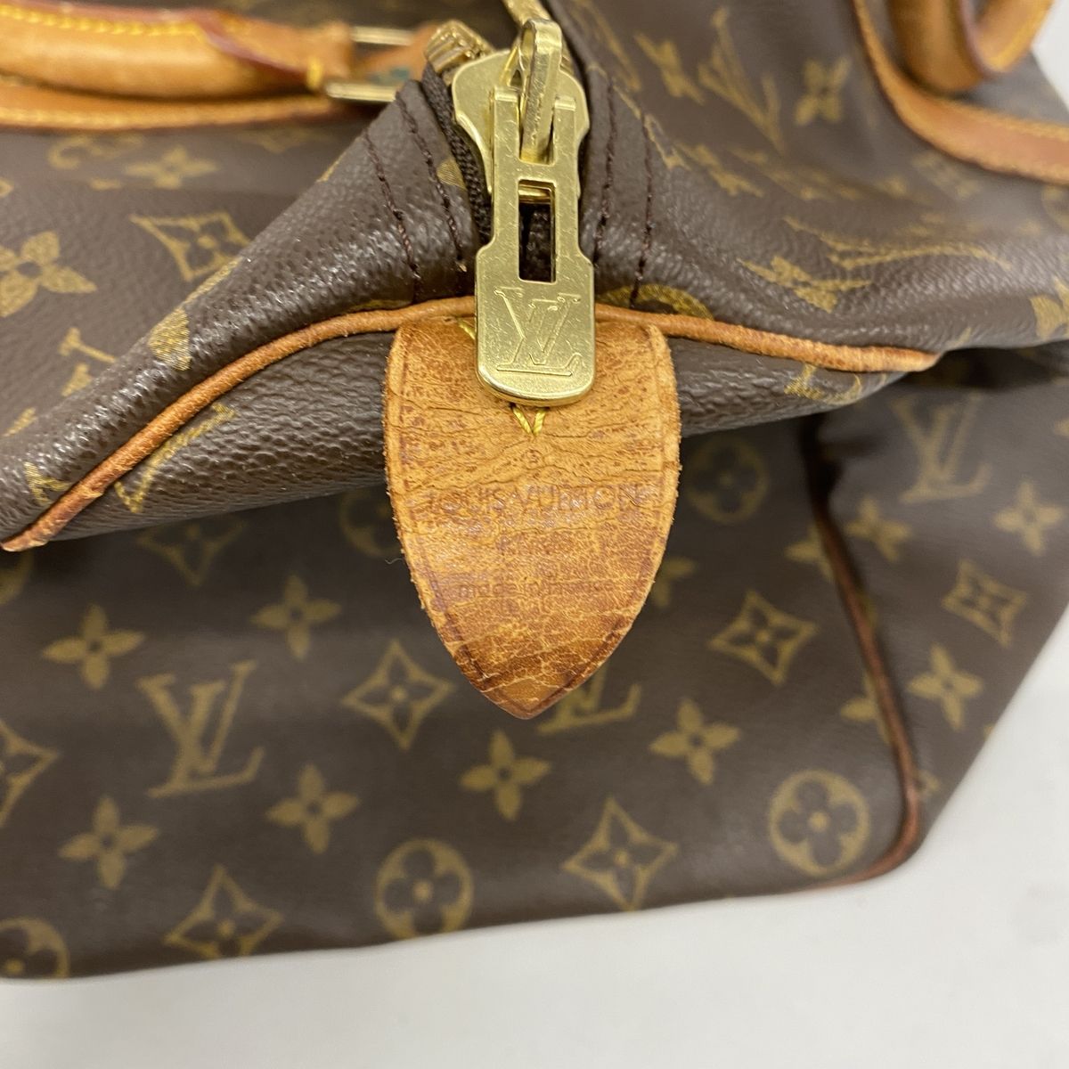 Louis Vuitton Boston Bag Monogram Keepall 45 Brown — view 5