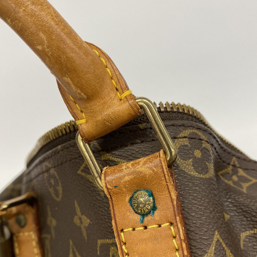 Louis Vuitton Boston Bag Monogram Keepall 45 Brown — view 8