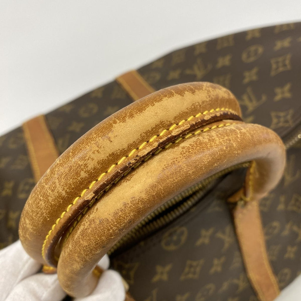 Louis Vuitton Boston Bag Monogram Keepall 45 Brown — view 7