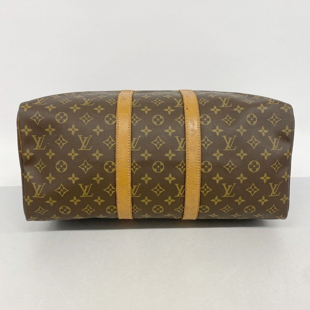 Louis Vuitton Boston Bag Monogram Keepall 45 Brown — view 3