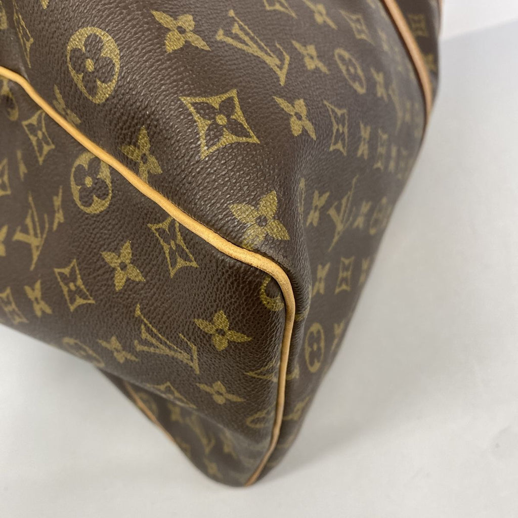 Louis Vuitton Boston Bag Monogram Keepall 60 Brown — view 6
