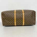 Louis Vuitton Boston Bag Monogram Keepall 60 Brown — view 3