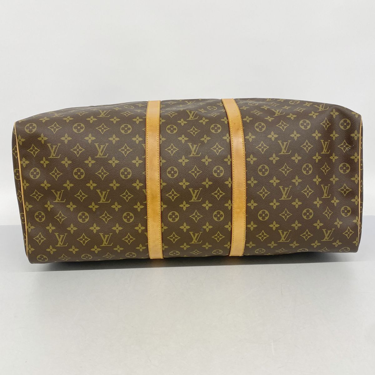 Louis Vuitton Boston Bag Monogram Keepall 60 Brown — view 3