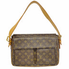 Louis Vuitton Shoulder Bag Monogram Viva-Cite GM Brown