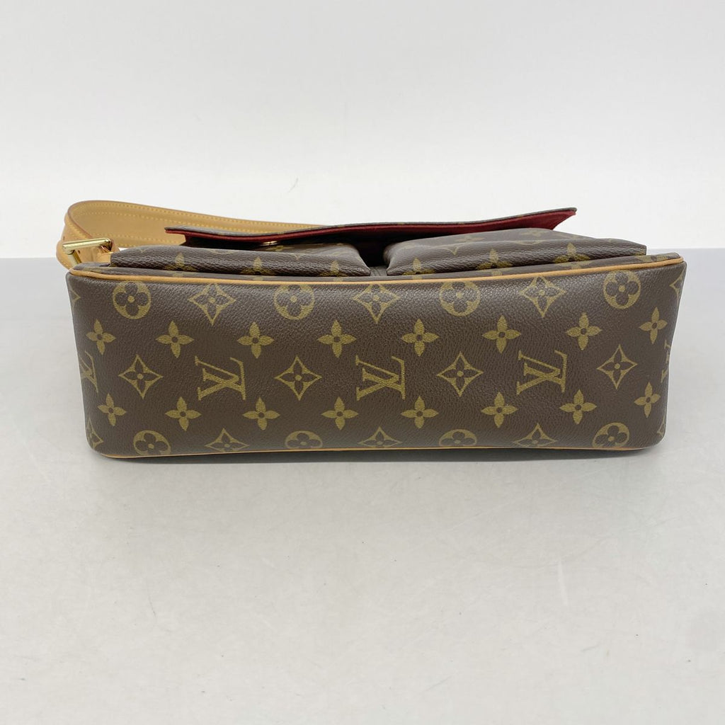 Louis Vuitton Shoulder Bag Monogram Viva-Cite GM Brown — view 3