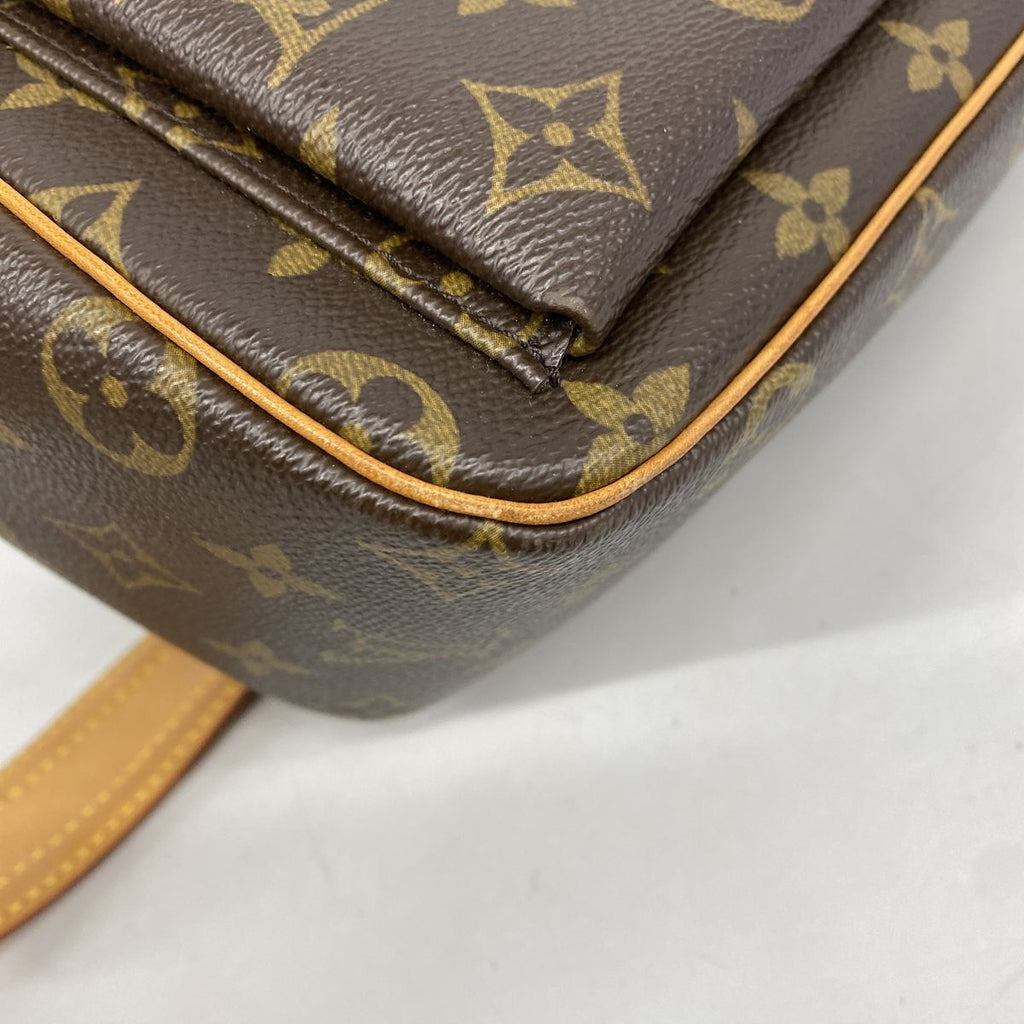 Louis Vuitton Shoulder Bag Monogram Viva-Cite GM Brown — view 6
