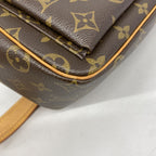 Louis Vuitton Shoulder Bag Monogram Viva-Cite GM Brown — view 6
