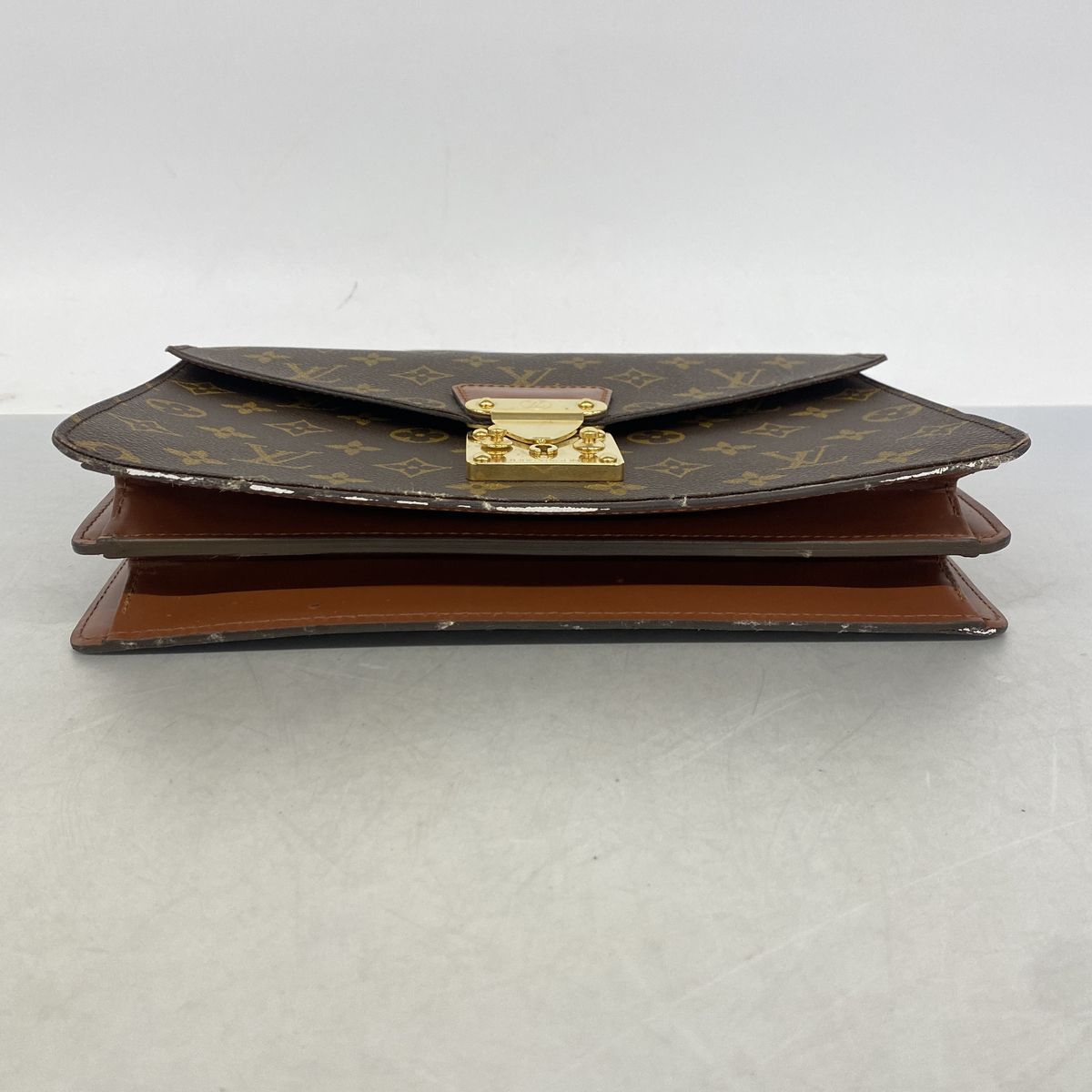 Louis Vuitton Handbag Monogram Concorde Brown — view 3