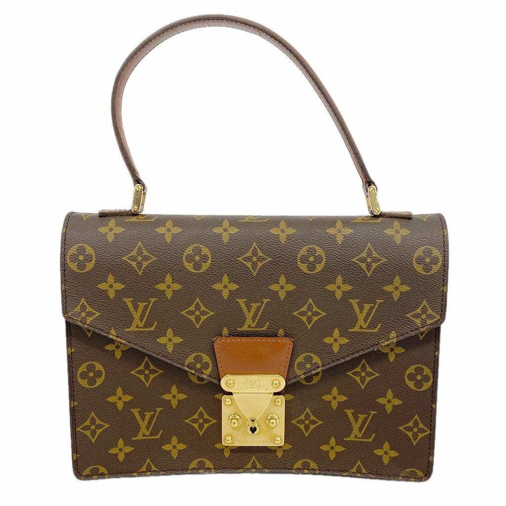 Louis Vuitton Handbag Monogram Concorde Brown