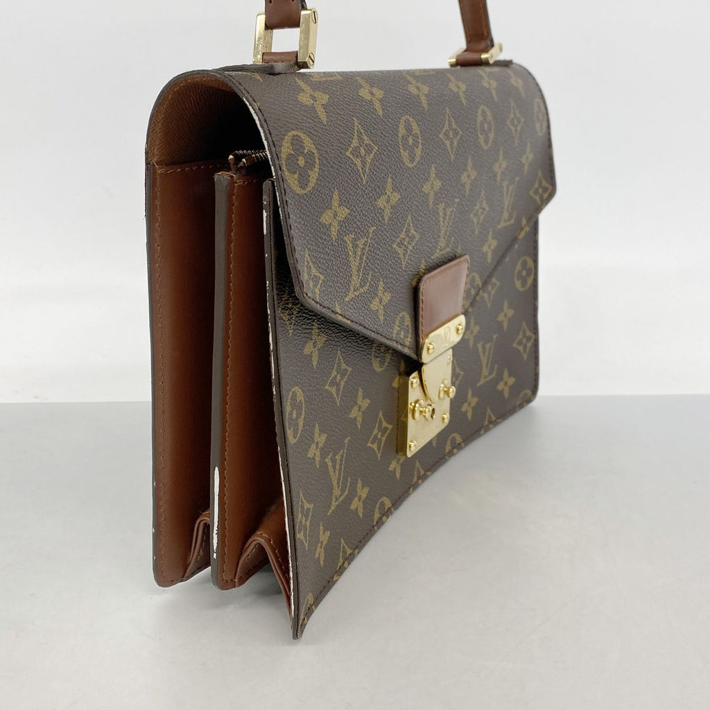 Louis Vuitton Handbag Monogram Concorde Brown — view 2