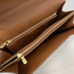 Louis Vuitton Handbag Monogram Concorde Brown — view 4