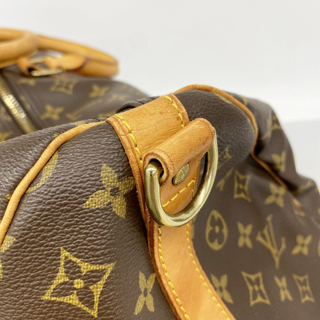 Louis Vuitton Boston Bag Monogram Keepall Bandouliere 60 Brown — view 8