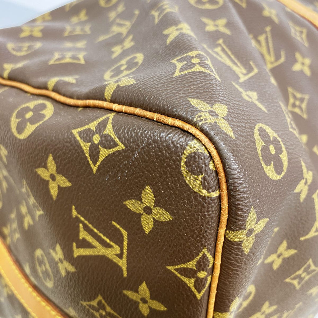 Louis Vuitton Boston Bag Monogram Keepall Bandouliere 60 Brown — view 7
