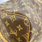 Louis Vuitton Boston Bag Monogram Keepall Bandouliere 60 Brown — view 7