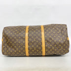 Louis Vuitton Boston Bag Monogram Keepall Bandouliere 60 Brown — view 3