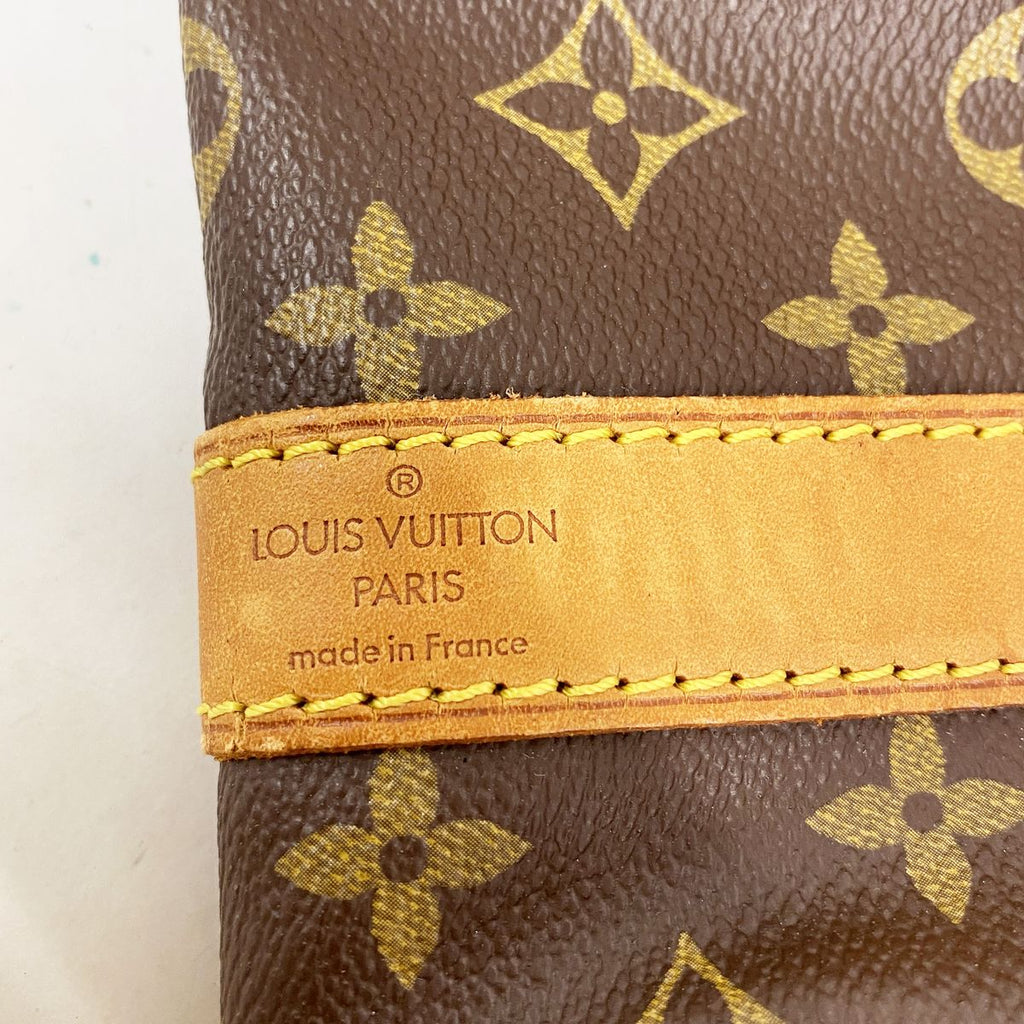 Louis Vuitton Boston Bag Monogram Keepall Bandouliere 60 Brown — view 5