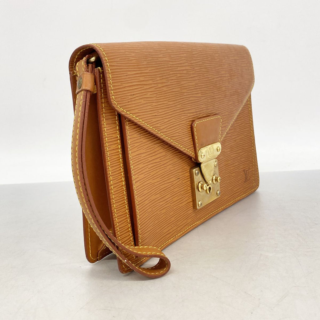 Louis Vuitton Clutch Epi Pochette Series Dragonne Cipango Gold — view 2