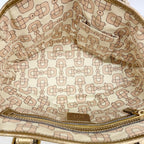 Gucci Handbag GG Canvas Beige Brown Champagne Gold — view 4