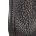 Hermes Shoulder Bag Evelyne TPM Taurillon Clemence Bleu Nuit Gold — view 6