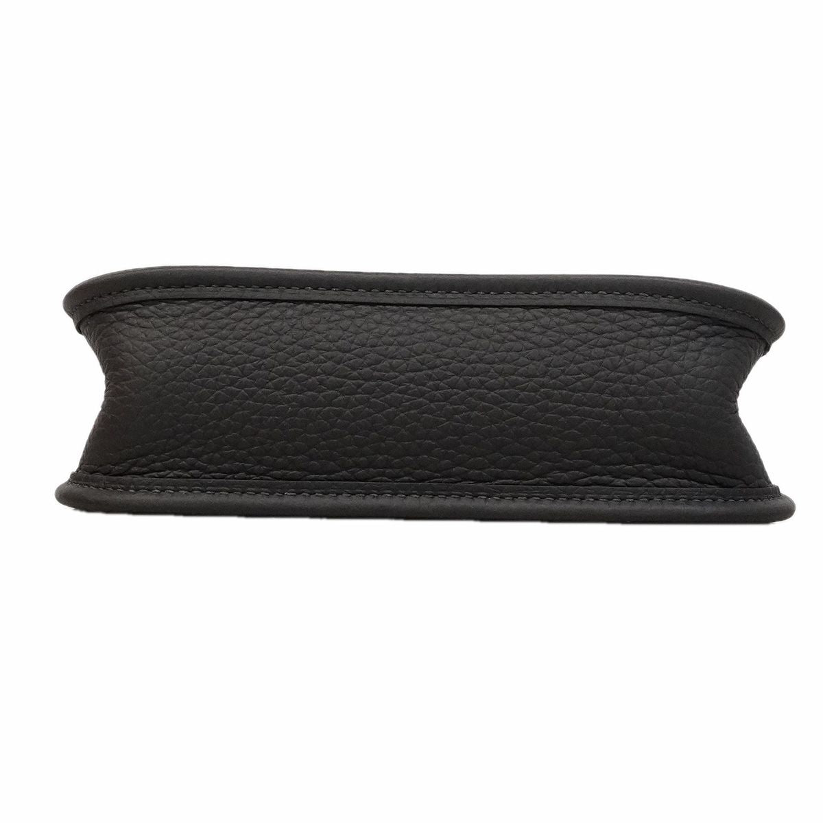 Hermes Shoulder Bag Evelyne TPM Taurillon Clemence Bleu Nuit Gold — view 3