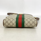 Gucci Shoulder Bag Ophidia Brown Beige Gold — view 3