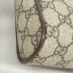 Gucci Shoulder Bag Ophidia Brown Beige Gold — view 7