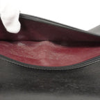 Chanel Shoulder Bag Maxi Quilted Lambskin Black Silver — view 8