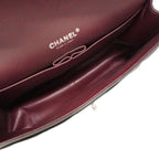 Chanel Shoulder Bag Maxi Quilted Lambskin Black Silver — view 4