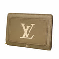 Louis Vuitton Wallet Monogram Empreinte Bicolor Portefeuille Clair Tourterelle